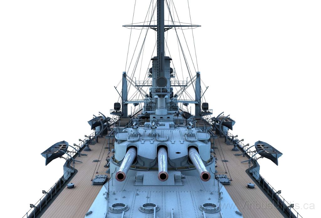 CK42-Partial Ship-View from Turret IV forward.jpg